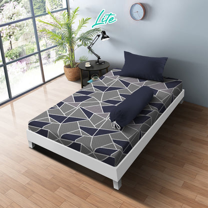 Kintakun Lite Sprei Set Fitted Mosaic Tinggi 20cm