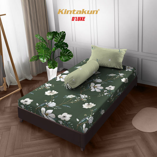 Kintakun DLUXE Sprei Set Fitted Nabilla Tinggi 20 cm