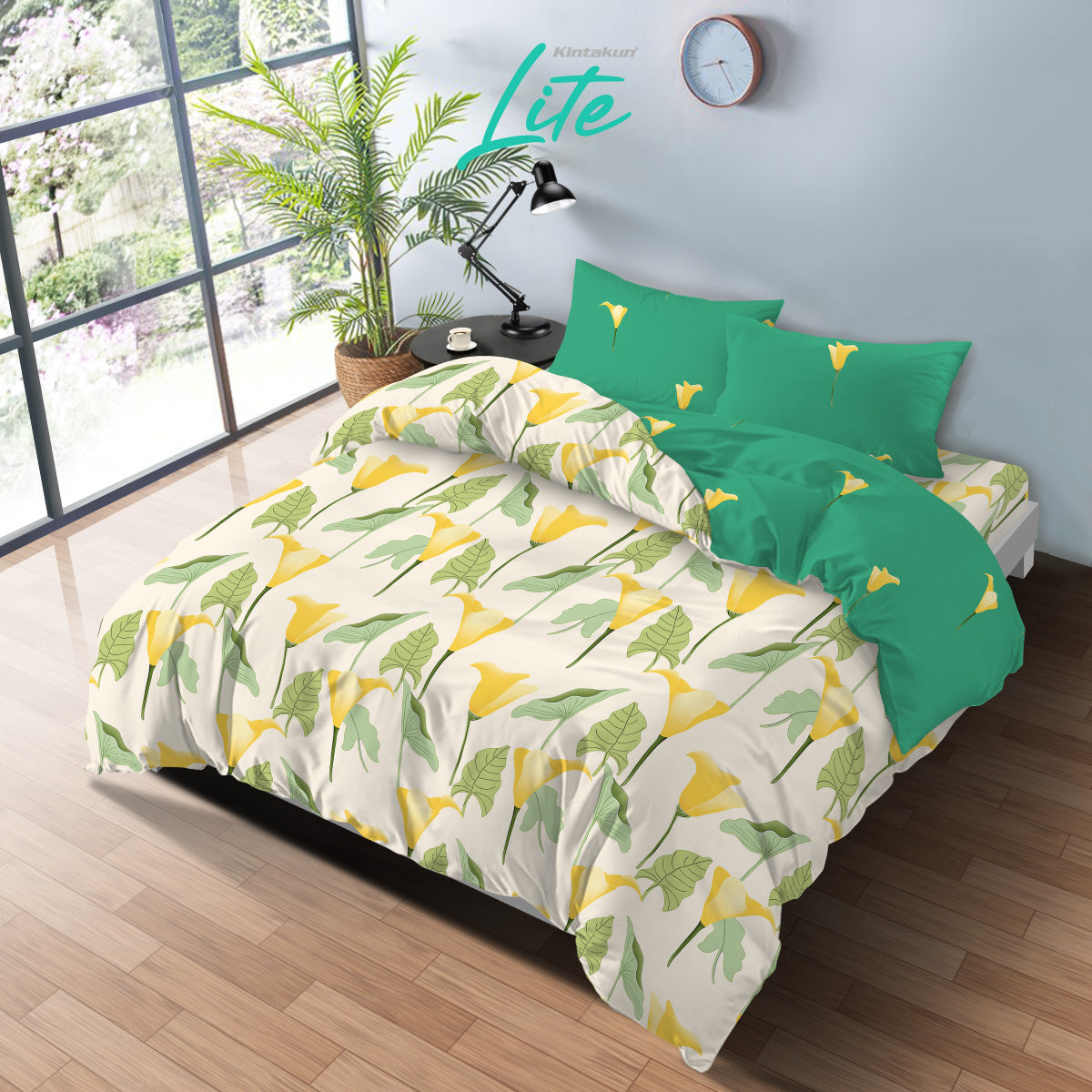 Kintakun Lite Bedcover Fitted Nada Tinggi 20cm