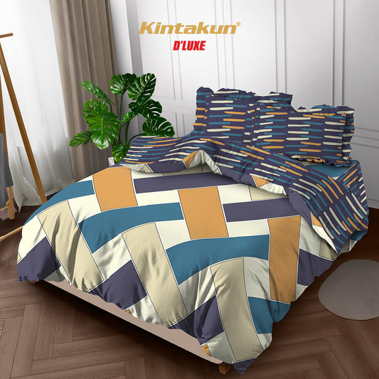Kintakun DLUXE Bedcover Set Rumbai Nadhar Tinggi 39 cm