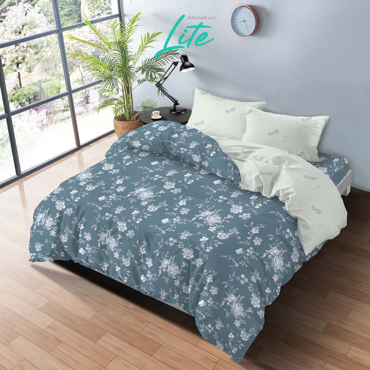 Kintakun Lite Bedcover Fitted Nadira Tinggi 20cm