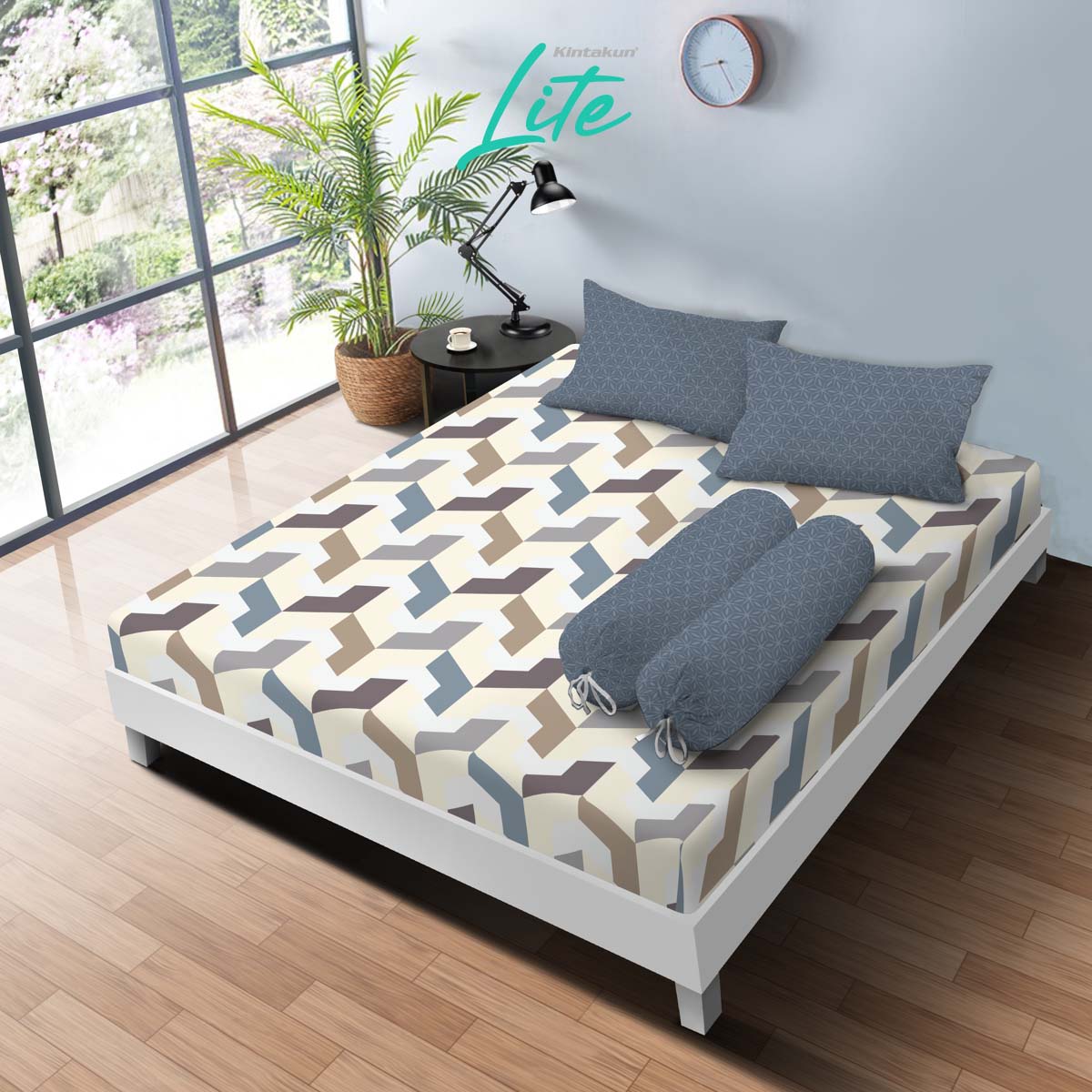 Kintakun Lite Sprei Fitted Nanta Tinggi 20cm