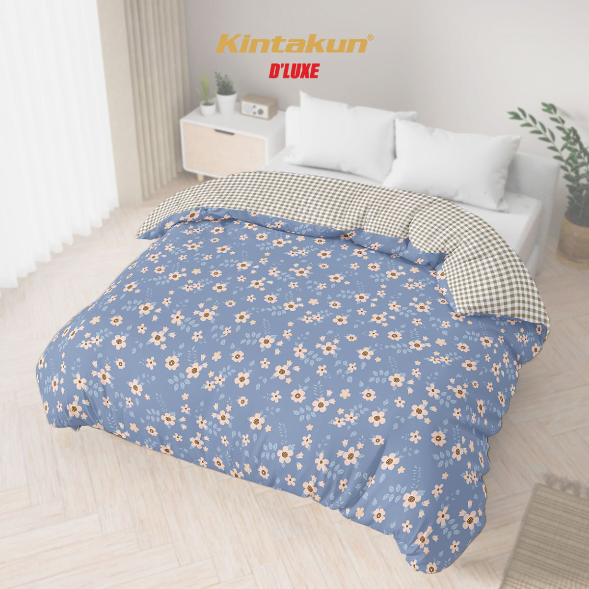 Kintakun Dluxe Comforter Only Motif Nasya