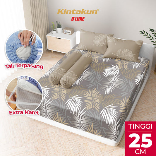 Kintakun Dluxe Sprei Fitted Nayla Tinggi 25cm