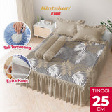 Kintakun Dluxe Sprei Rumbai Nayla Tinggi 25cm