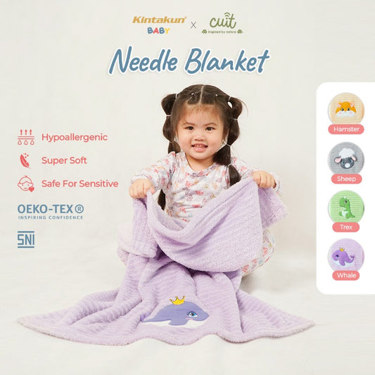 Needle Baby Blanket 76 x 102