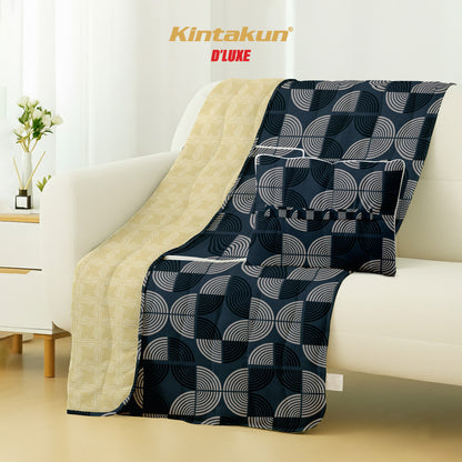 Kintakun Dluxe Balmut Mini 2in1 Bantal Selimut Multifungsi Motif Ninda