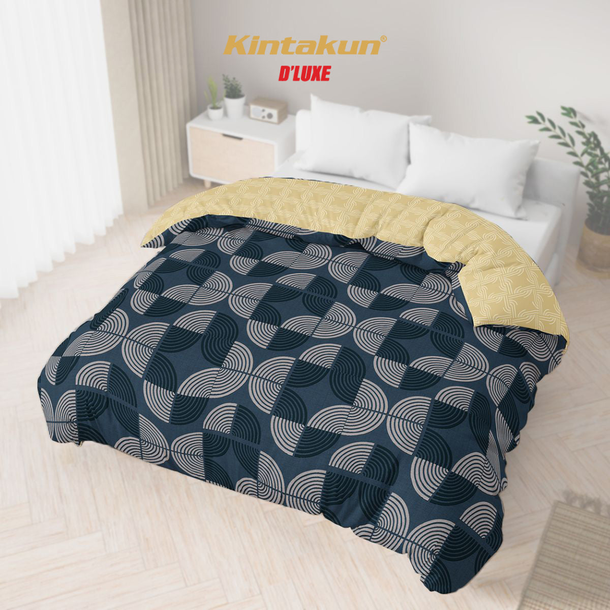 Kintakun Dluxe Comforter Only Motif Ninda