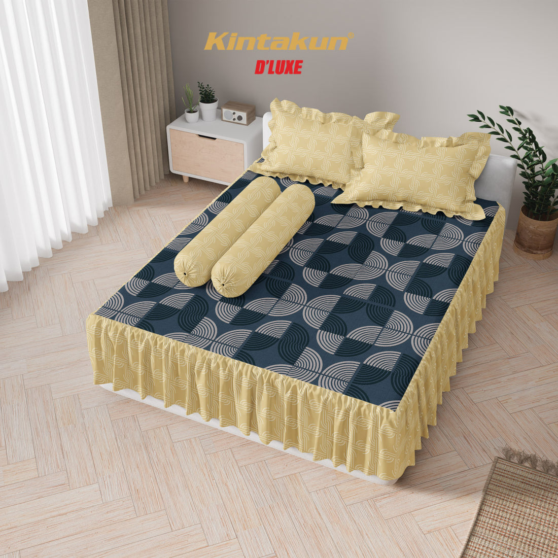 Kintakun Dluxe Sprei Rumbai Ninda Tinggi 39cm – Kintakun Store