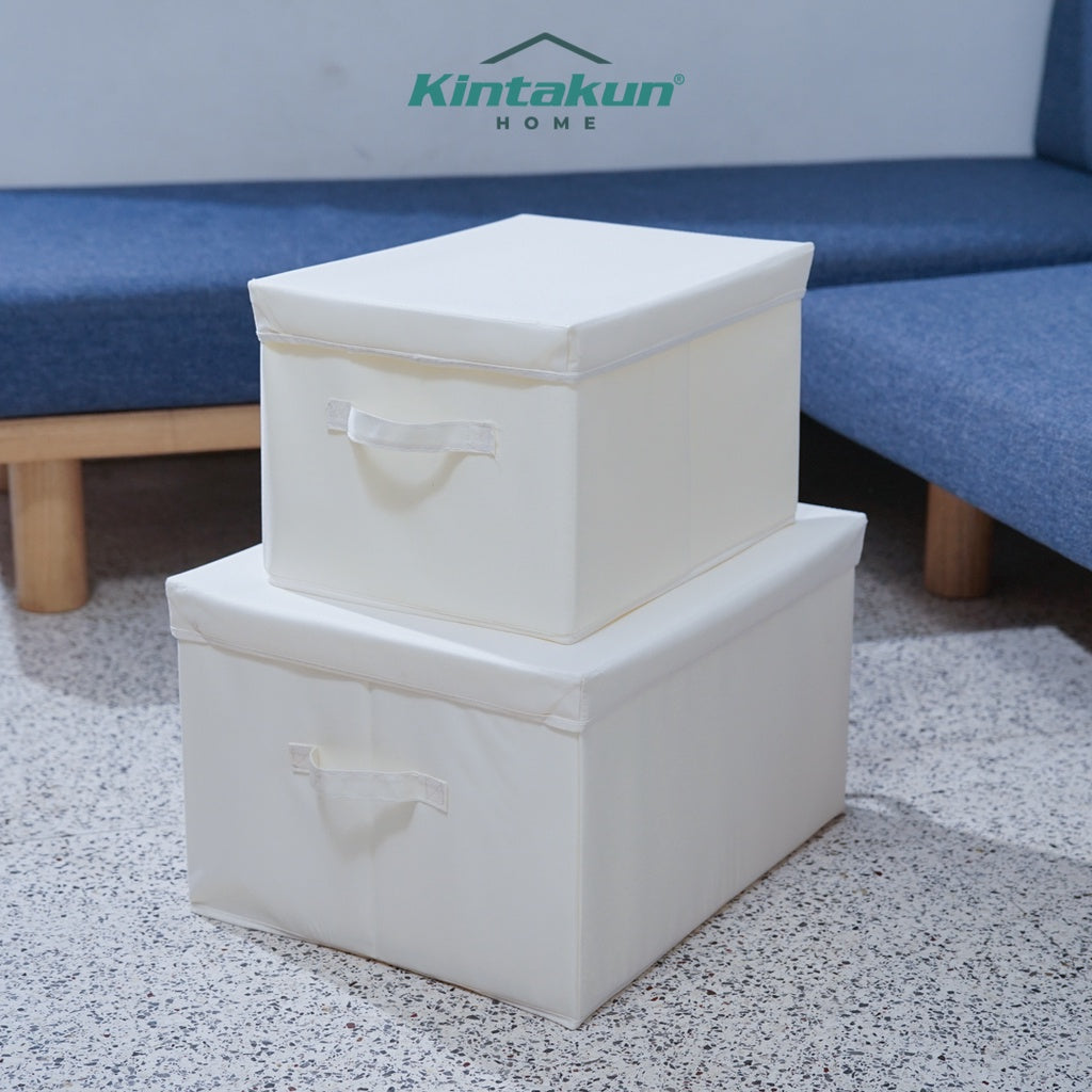 Kintakun Home Nata Tempat Penyimpanan dengan Penutup