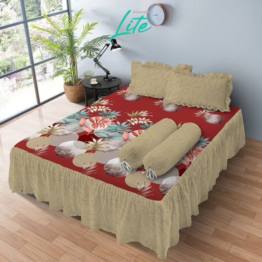 Kintakun Lite Sprei Rumbai Olivia Tinggi 39cm