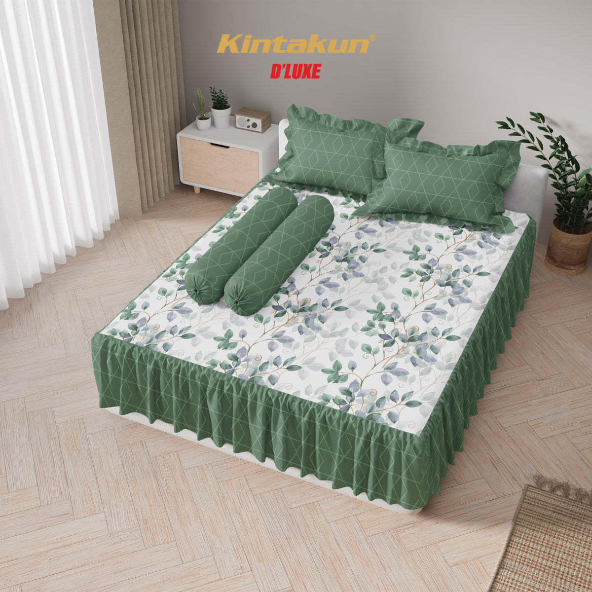 Kintakun Dluxe Sprei Rumbai Padma Tinggi 39cm – Kintakun Store