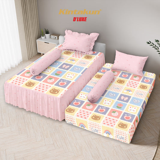 Kintakun Dluxe Sprei Duo 2in1 Patcha