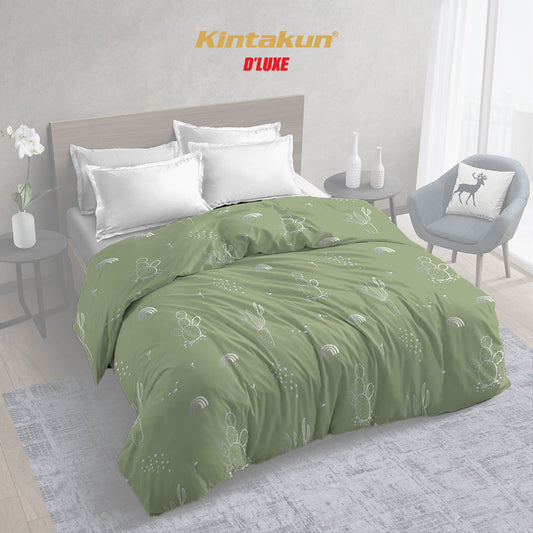 Kintakun Dluxe Gold Comforter Only 160 x 240 Varian Motif