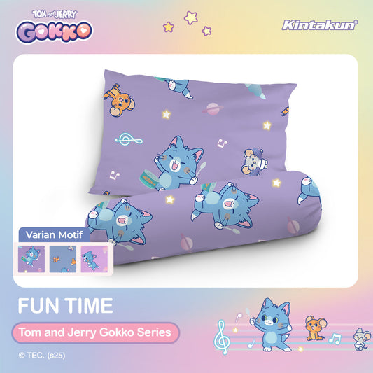 Kintakun Tom And Jerry Gokko Series Sarung Bantal Guling Fun Time