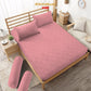 Kintakun DLUXE Sprei Quilt Microtex 160 x 200 Matrass Korea (2in1) Tinggi 30cm Varian Pink Icing