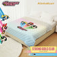 Kintakun DLUXE Ultrasonic Blanket 160 x 200 The Powerpuff Girls Motif Strong Girls Club