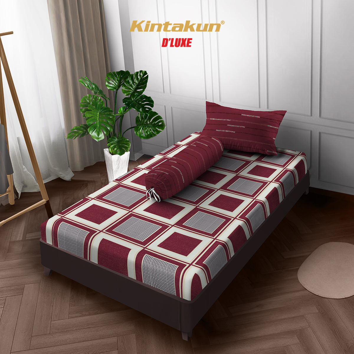 Kintakun DLUXE Sprei Set Fitted Radinka Tinggi 20 cm