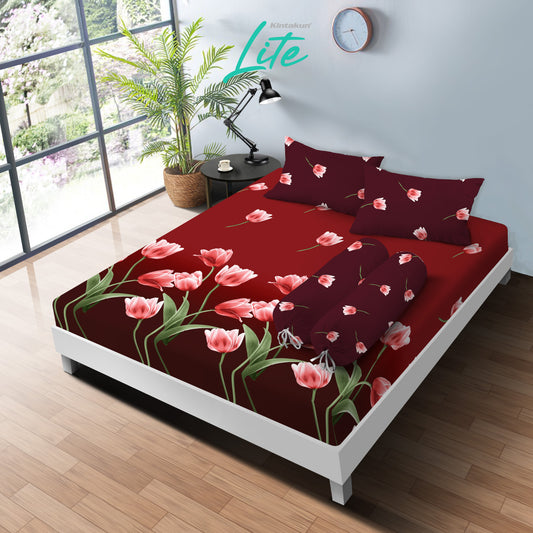 Kintakun Lite Sprei Fitted Revia Tinggi 20cm