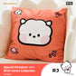 Kintakun Home Bantal Sofa Zipper 40 x 40 Kartun Animasi minini Varian Karakter
