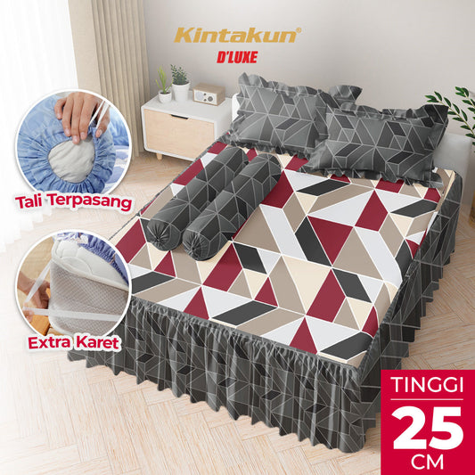 Kintakun Dluxe Sprei Rumbai Roni