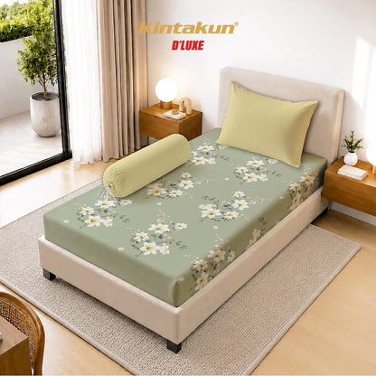 Kintakun Dluxe Sprei Fitted Rossena Tinggi 30cm
