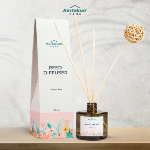 Reed Diffusser 50ml Round - Sweet Pea