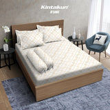 Kintakun Dluxe Gold Sprei Fitted Motif Rexa Tinggi 30 cm