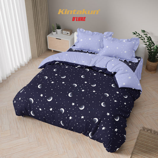 Kintakun Dluxe Bedcover Set Rumbai Sandi Tinggi 39cm