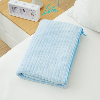 Kintakun Lite Coral Fleece Towel 35 x 75cm Sandy