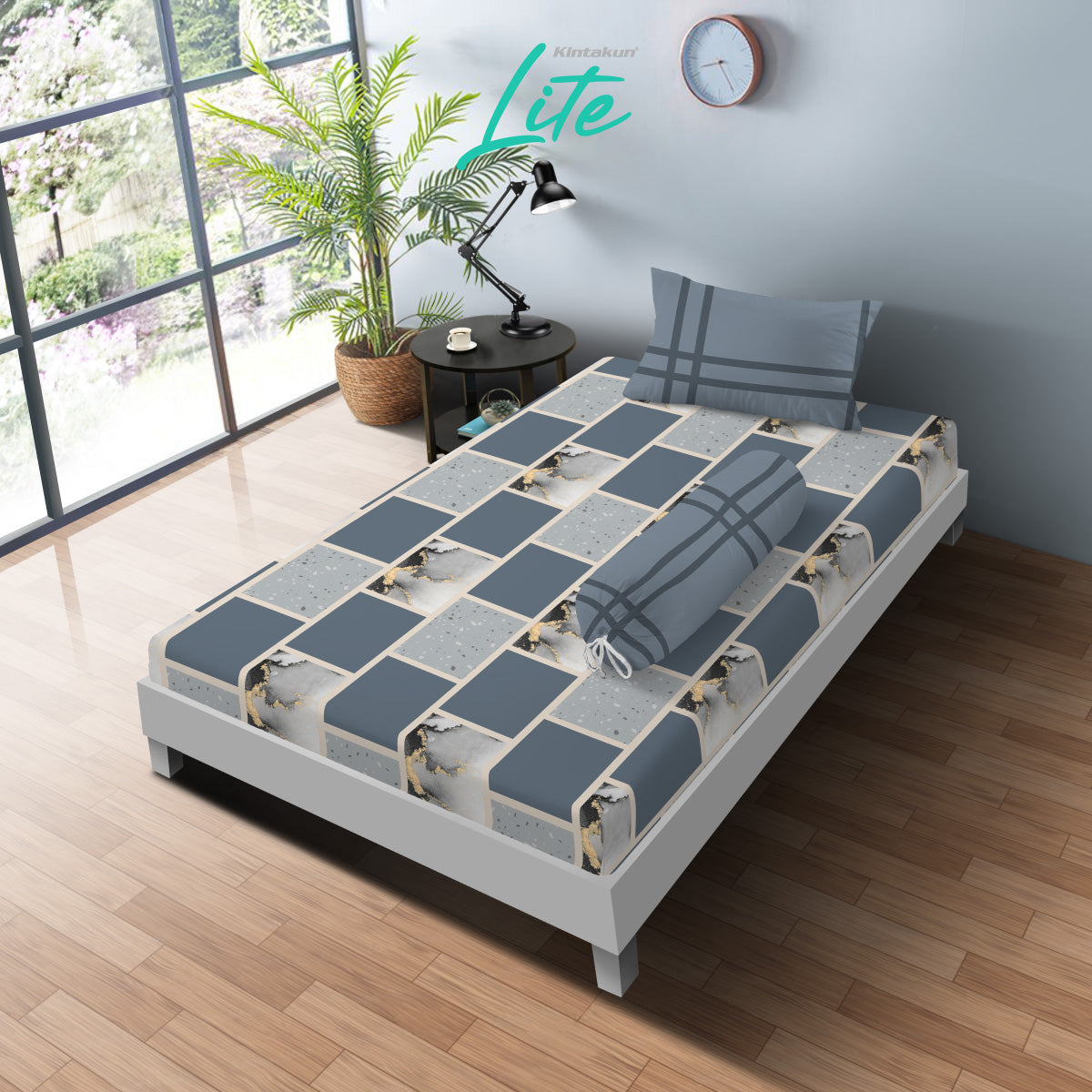 Kintakun Lite Sprei Fitted Saujana Tinggi 20cm