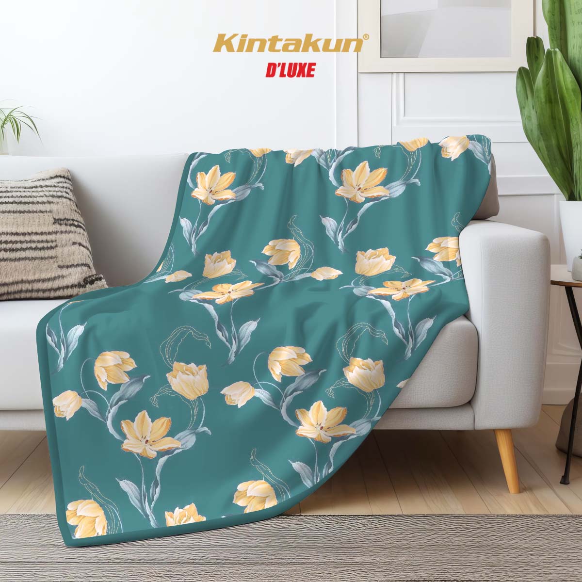 Kintakun Dluxe Selimut Flannel 160 x 200 Varian Motif