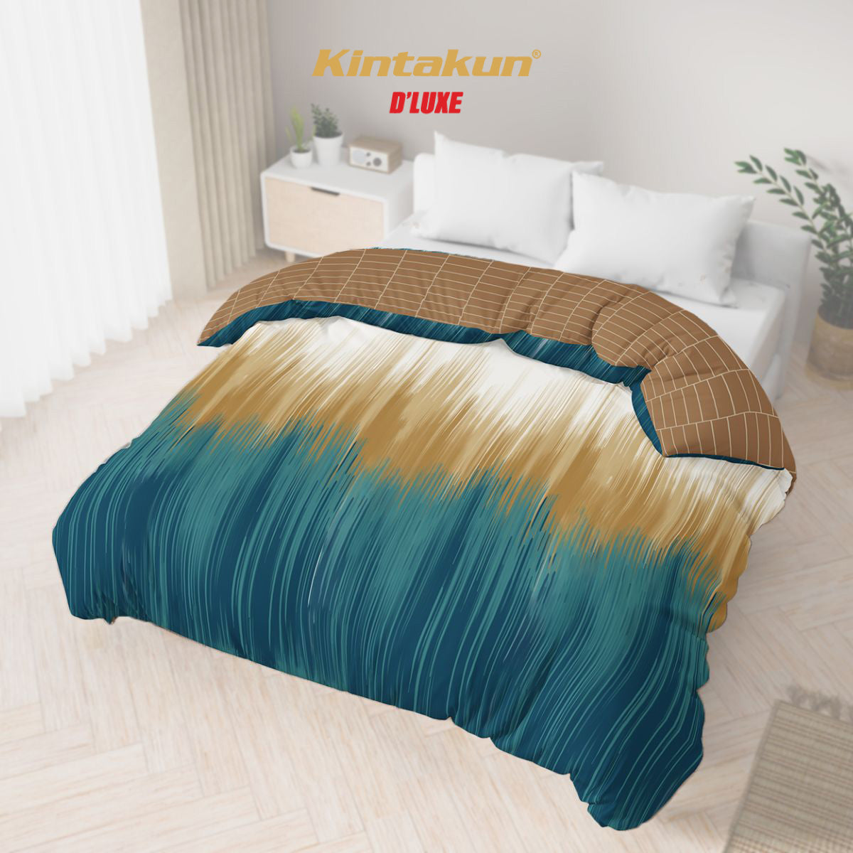 Kintakun Dluxe Comforter Only Motif Senia