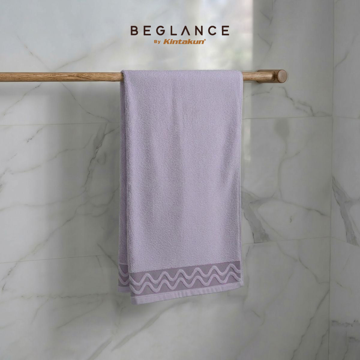Beglance Essential Cotton Towel 70 x 140 cm 500 gsm Varian Serenya