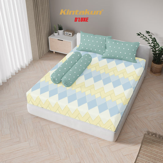 Kintakun Dluxe Sprei Fitted Serina Tinggi 25cm