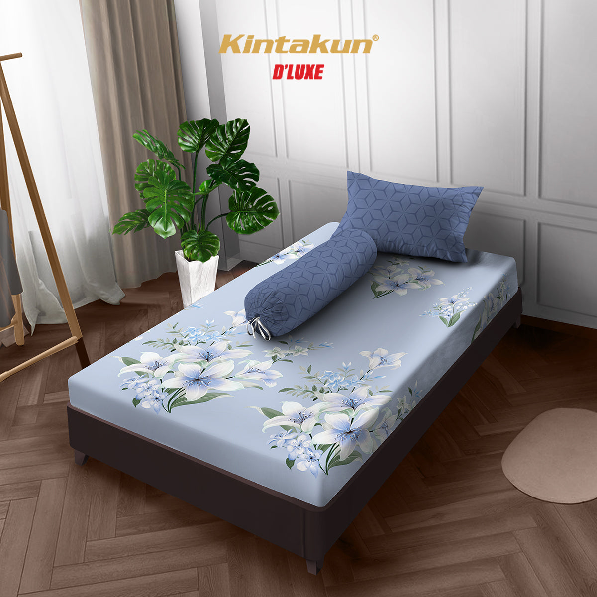 Kintakun DLUXE Sprei Set Fitted Tinggi 20 cm Shakila