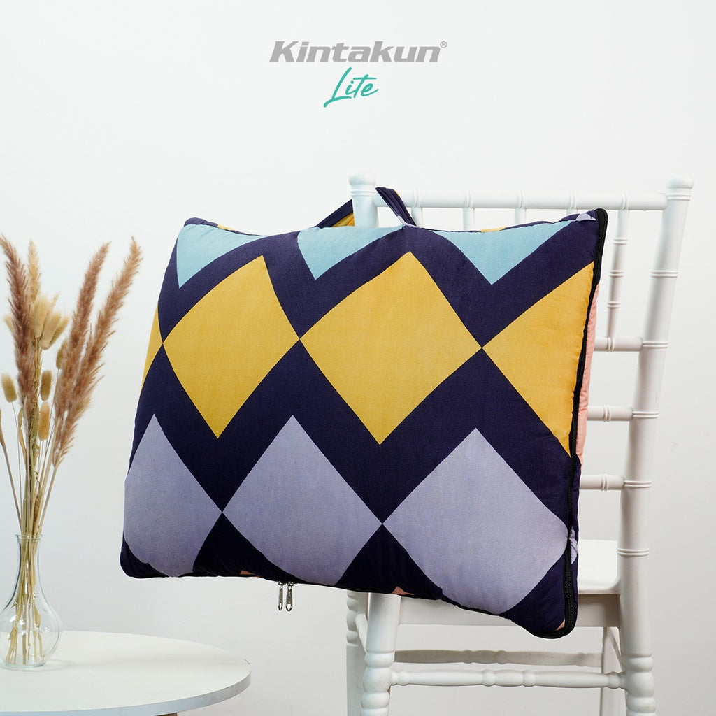 Kintakun Lite Bantal Selimut 150 x 220 Balmut 2in1 Varian Motif