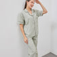 Cottonbee One Set Piyama Katun Wanita Varian Lemon Grass