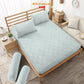 Kintakun DLUXE Sprei Quilt Microtex 160 x 200 Matrass Korea (2in1) Tinggi 30cm Varian Spa Blue