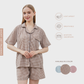Cottonbee One Set Piyama Cotton Pria dan Wanita Varian Biscotti