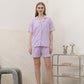 Cottonbee One Set Piyama Katun Wanita Varian Thistle
