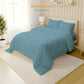 Kintakun Cotton Feel Comforter Basic & Pinch Quilt Varian Stone Blue