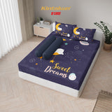 Kintakun Dluxe Sprei Set Fitted Digital Printing Sweet Dream Tinggi 25 cm