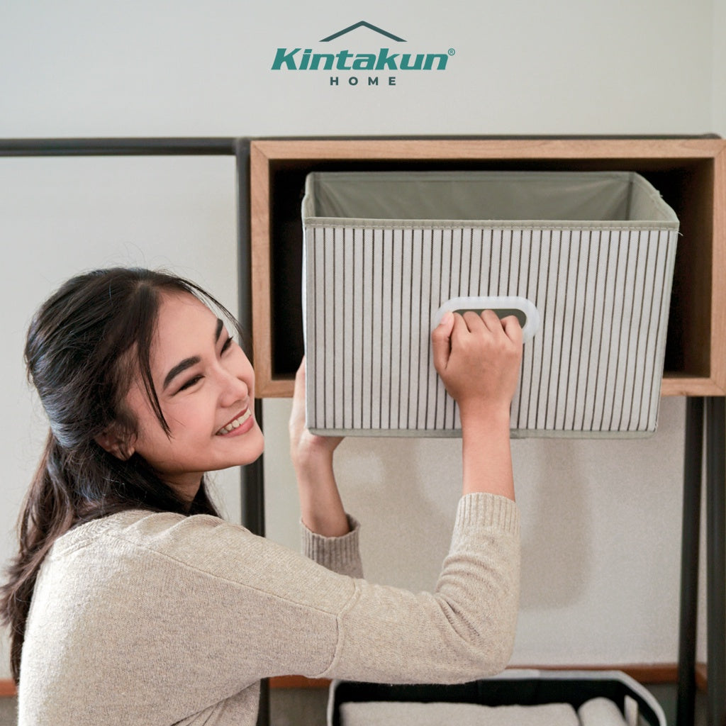 Kintakun Home Saira Tempat Penyimpanan Baju dengan Handle