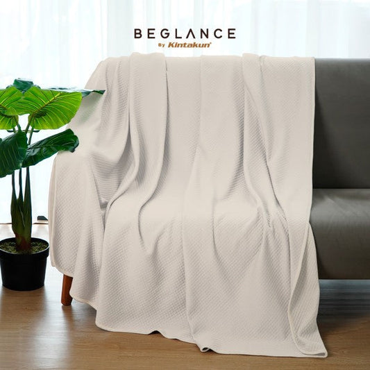 Selimut Polydiamond Beglance 150 x 175 Almond