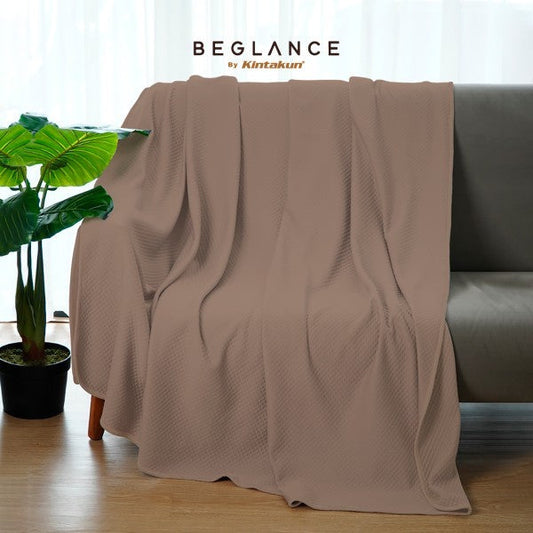 Selimut Polydiamond Beglance 150 x 175 Woodsmoke