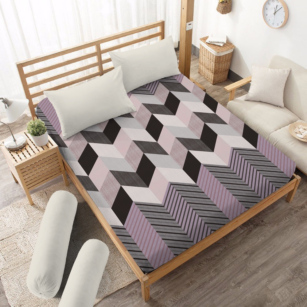 [CLEARANCE] Kintakun Dluxe Sprei Fitted 160 Motif Tinggi 20 cm - Varian Motif