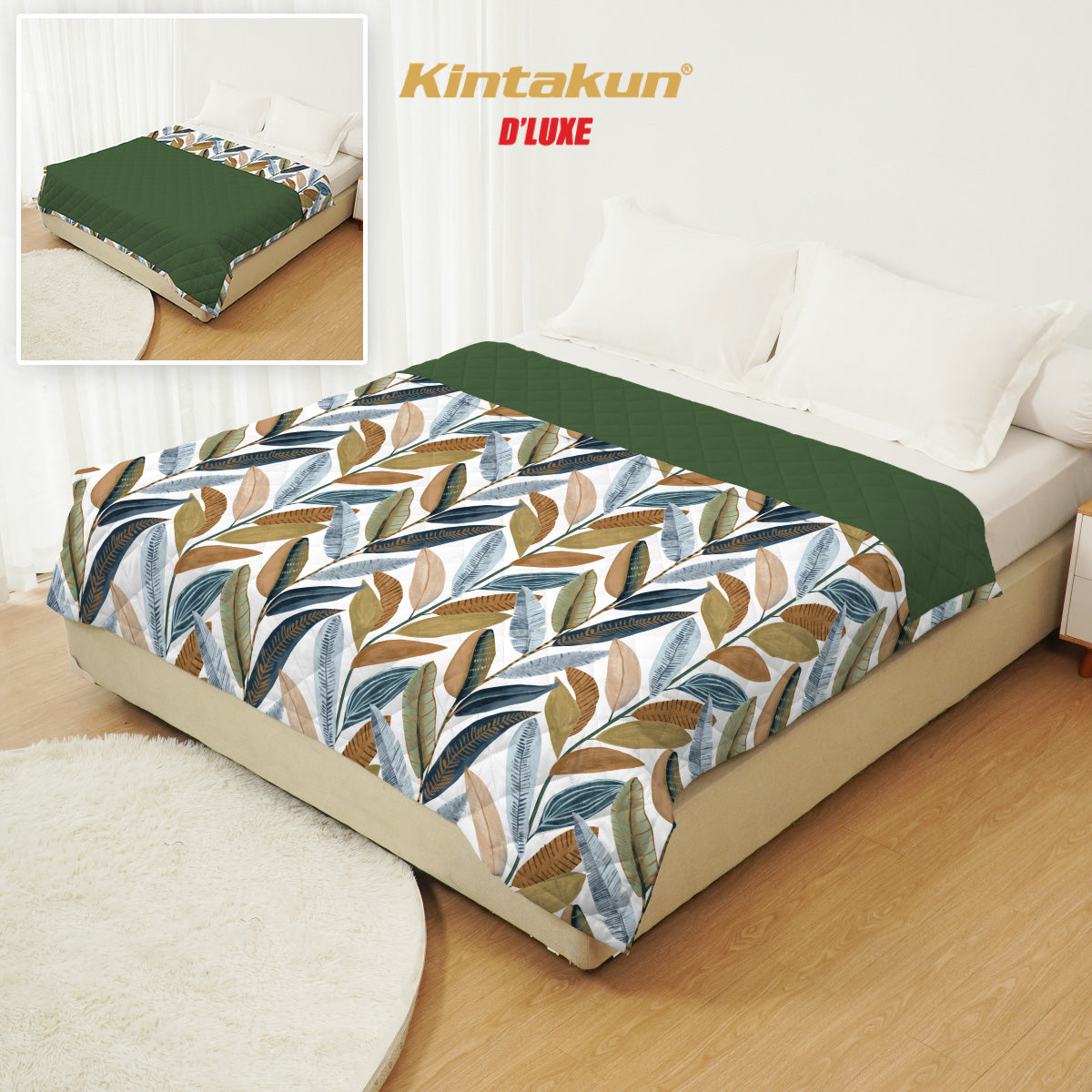 Dluxe Bestie Selimut Ultrasonic Dua Sisi Ukuran 150 x 200