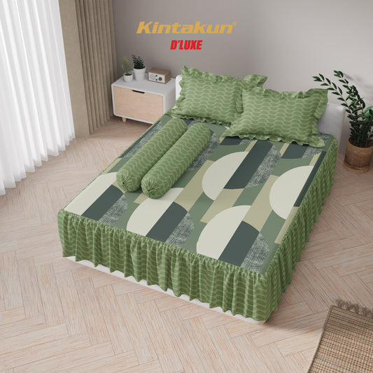 Kintakun Dluxe Sprei Rumbai Tesa Tinggi 39cm