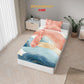 Kintakun Dluxe Sprei Set Fitted Digital Printing Ukuran 120 x 200